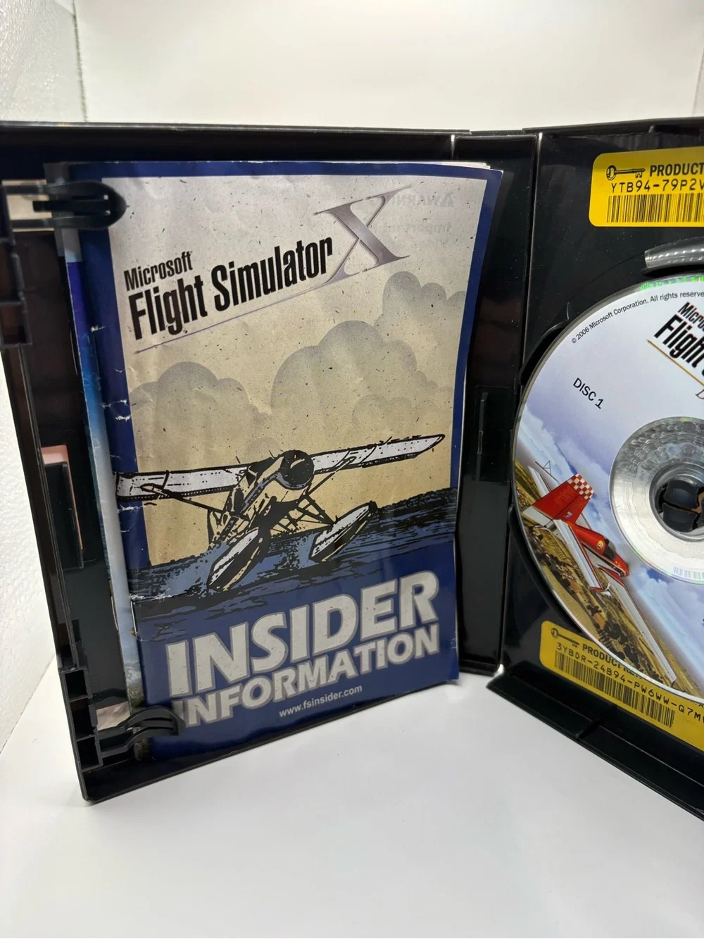 Microsoft Flight Simulator X Gold Edition PC DVD Complete FSX Deluxe + Accelerat